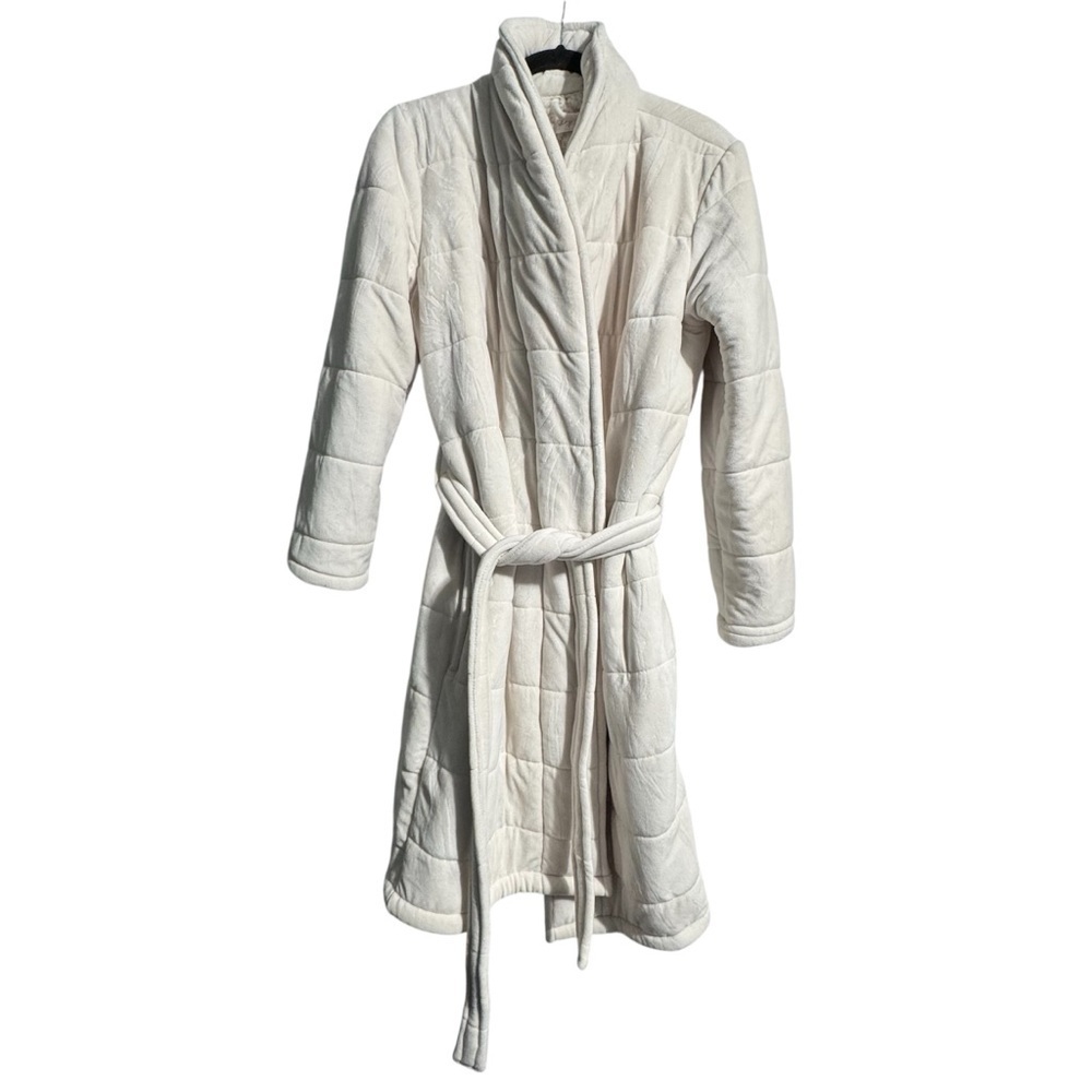 Daydream by Berkshire Home Robe | Sherpa Lined | Size Small Plush Cozy Warm